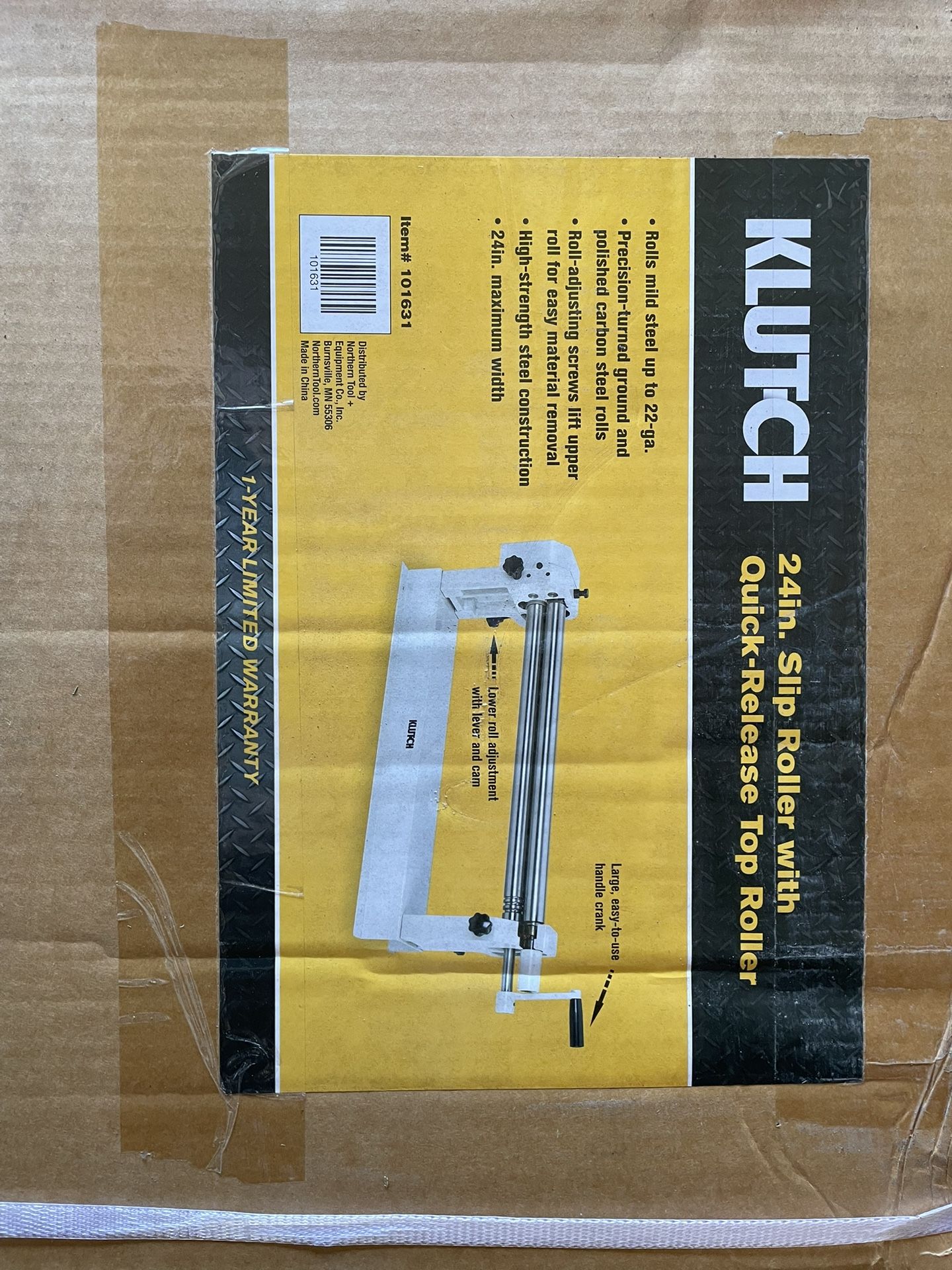 24” Slip Rolling Machine - New In Box