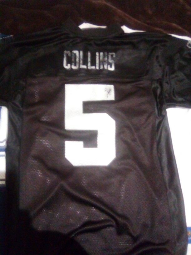 2004-05 QB Raiders Jersey #5(Kerry Collins)