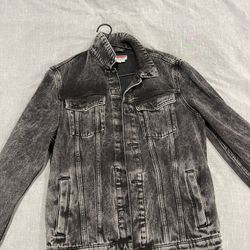 Black Jean Jacket 