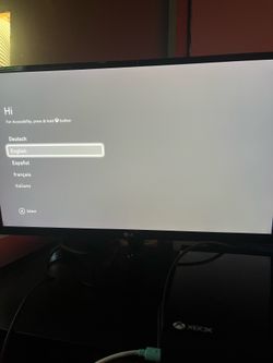 Xbox one 1tb and monitor gaming bundle
