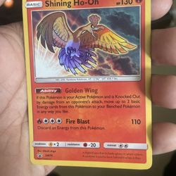 Shining Ho-Oh Pokémon Card