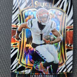 Ja marr chase 2025 select zebra case hit