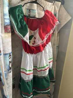 Mexican Embroidered Dress
