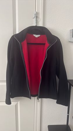 Cambridge Dry Goods Black Zip-Up Fleece Jacket