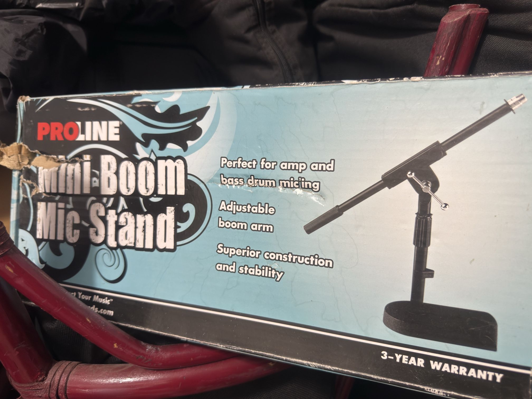 Used Proline Mini Broom Mic Stand