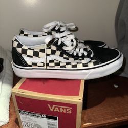 Vans Old Skool Black & White Checkered 