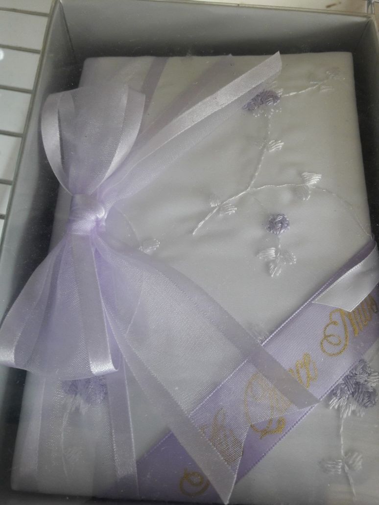 New items for wedding or quincera.