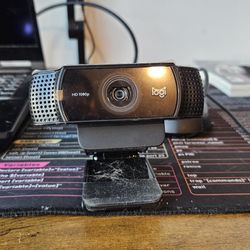 Logitech C922x HD Pro PC Webcam, Full HD 1080p/30fps or 720p/60fps Video