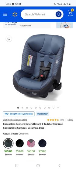 Cosco Kids Scenera Extend Infant & Toddler Car Seat $45