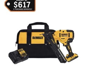 DEWALT 2-1/2 in. 15-Gauge Finish Nailer KIT