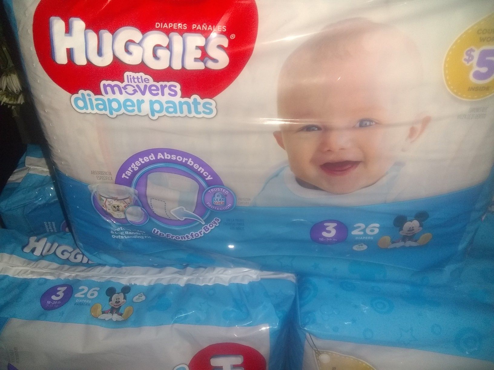 Pampers size 3