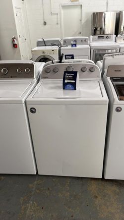 Whirlpool Top Load Washer – White, knob controls, runs great