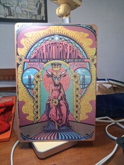 Dave Mathews Band metal sign