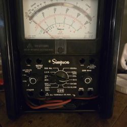 Simpson Professional High-voltage Meter