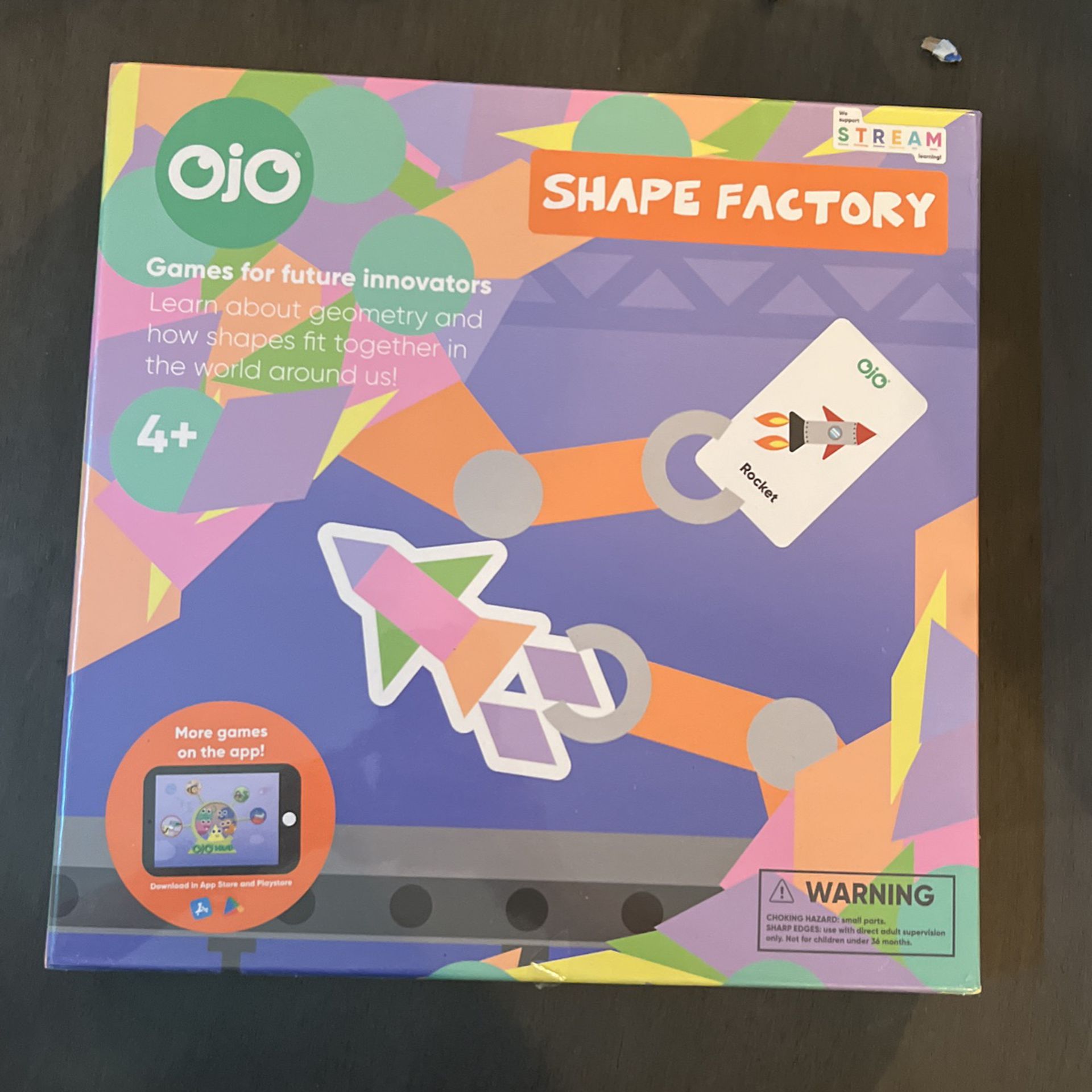 Kids Educational game Shape Factory New 4+