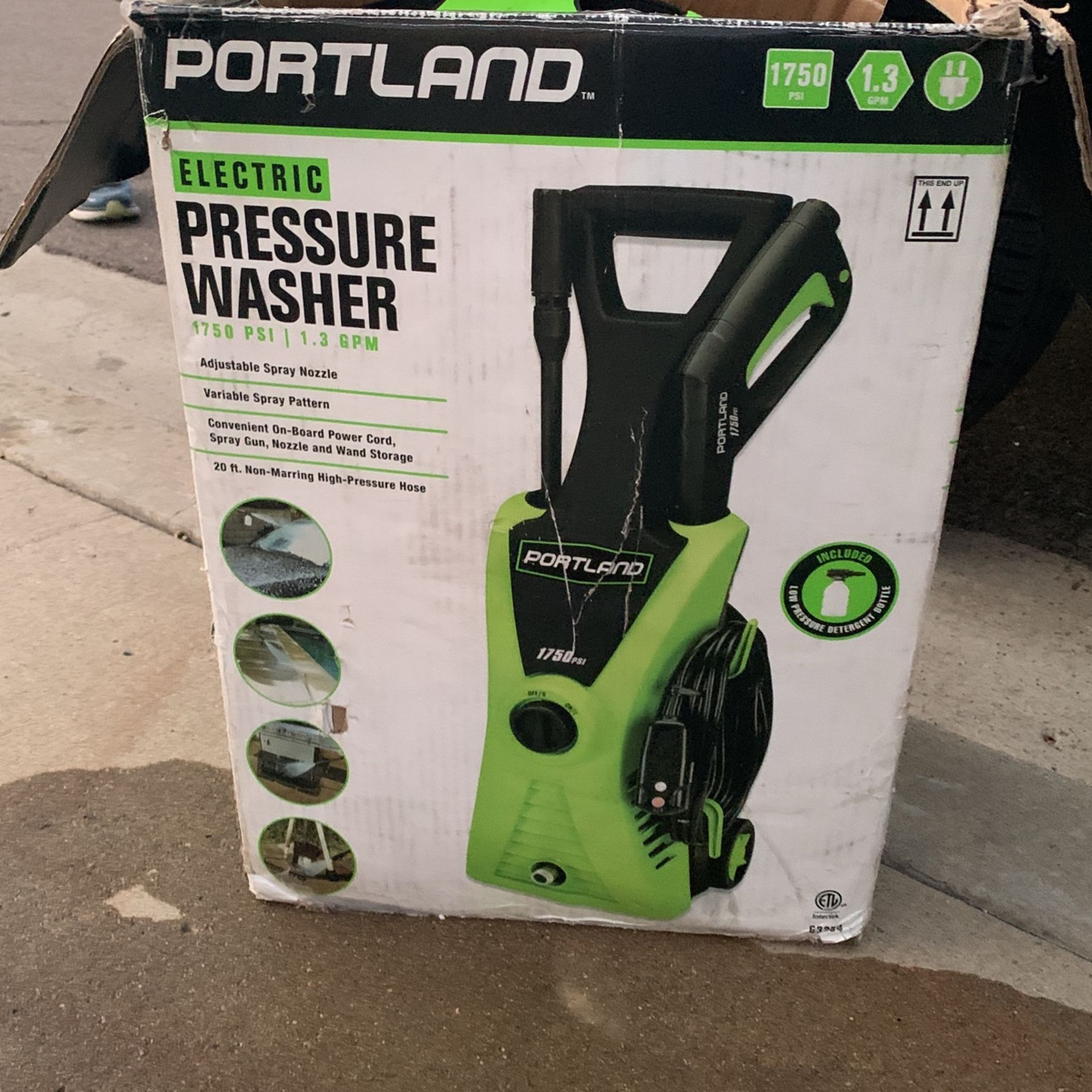 Free Electric Pressure Washer No Handle