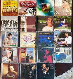 Latin music CD’s-salsa & latin jazz