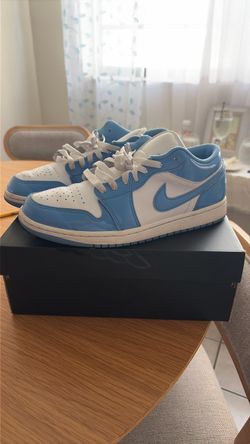 Air Jordan 1 Low University Blue Sneakers size 8.5