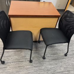 2 Rolling Office Chairs
