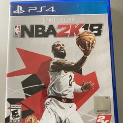 PS4 NBA2K18 Game