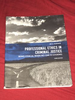 Professional Ethics in Criminal Justice