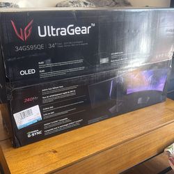 Ultra Gear (LG) 34” gaming monitor