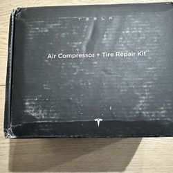 Tesla Air Compressor + Tire Repair Kit
