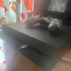 PS4 With Cords & 2 Controllers