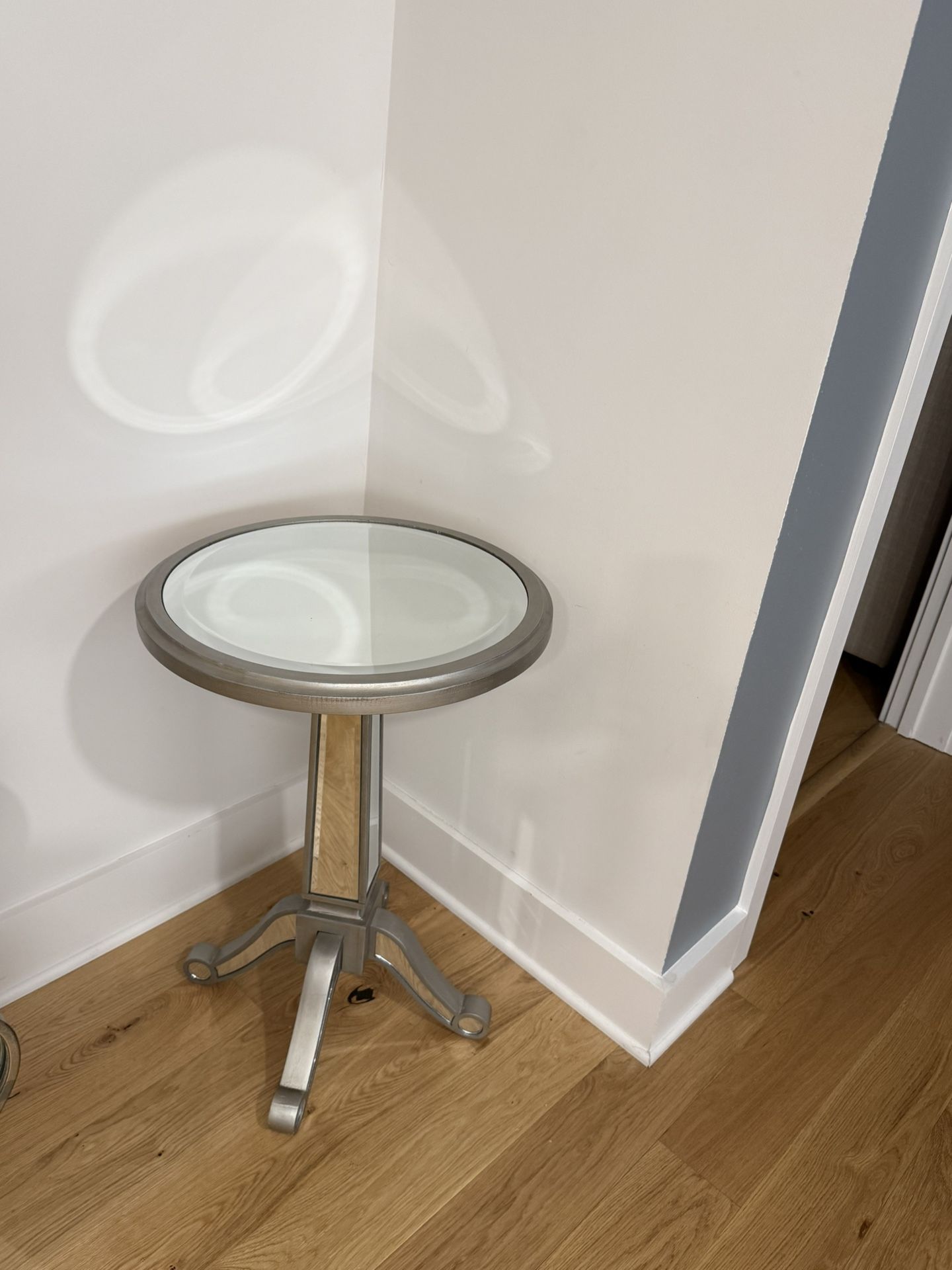 Mirror End Table