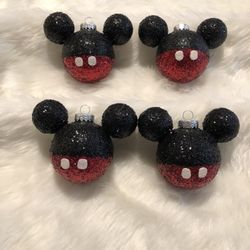 Handmade Mickey Ornaments