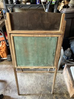 Circa 1940 Rare Chalkboard