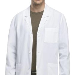 Dickies EDS Professional Men Scrubs Lab Coats 31" Consultation 81404 Size M