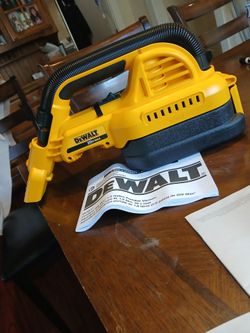 20 dewalt Cordless vaccum portátil Only Tool
