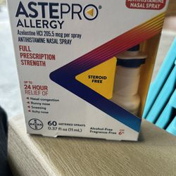 Bayer Astepro Allergy Nasal Spray - 60 Metered Sprays, 0.37 fl oz