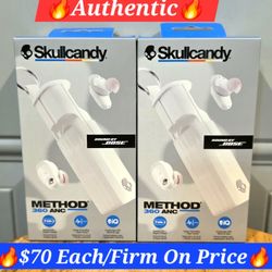 🔥Skullcandy Method 360 ANC Sound By Bose🔥$70 Each/FIRM ON PRICE 🔥Brand New Factory Sealed