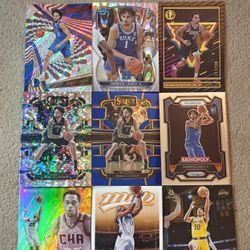 9 Dallas Mavericks Cards For 35 (Read Description For Details(