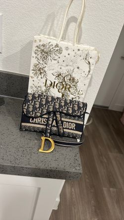 Christian Dior Saddle Bag Authentic Worth 1800