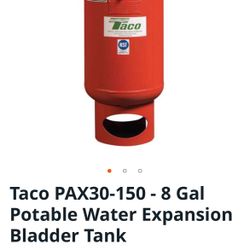 Taco Pax30-150 8 Gal. Expansion Bladder Tank