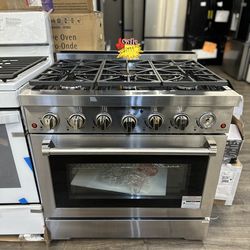 Duro 36” Gas Stove (Take It Home In Payments/Llevalo A Casa En Pagos) READ DESCRIPTION