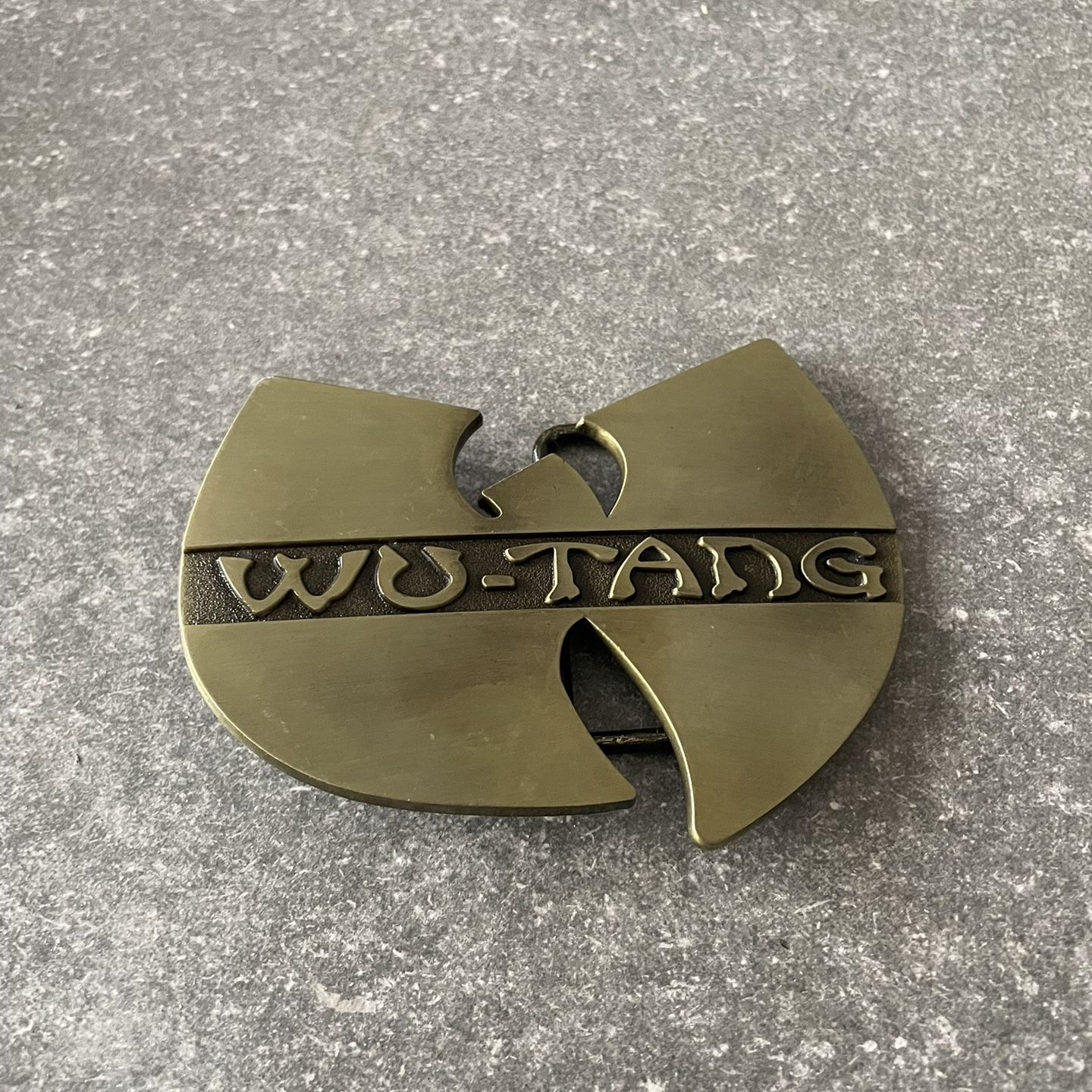 Wu tang cheap belt buckle