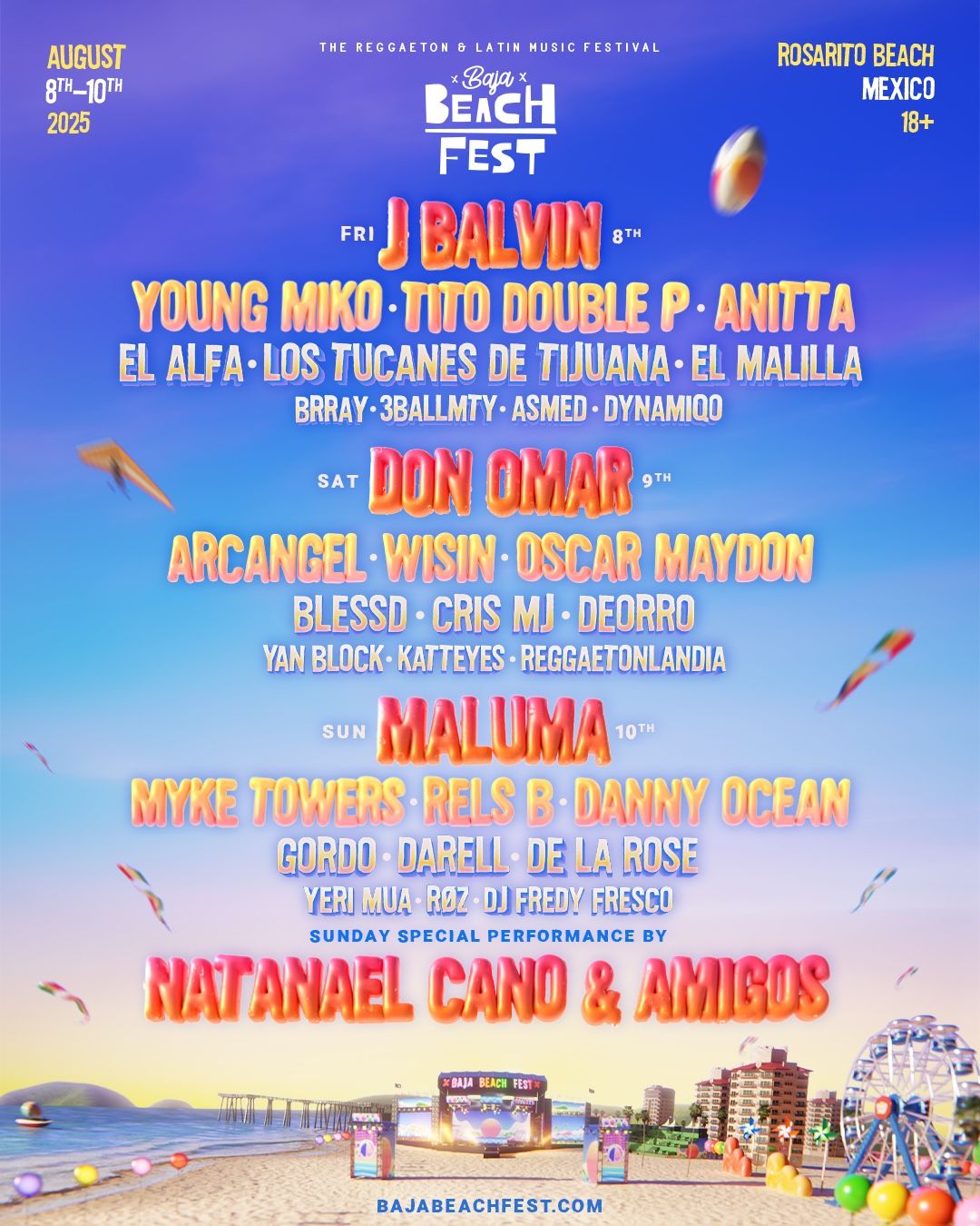 2 VIP baja fest tickets