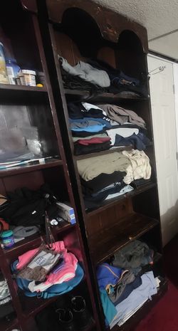 Wooden Shelving Unit