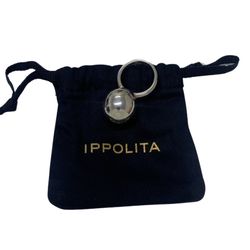 Ippolita .925 Sterling Silver Hollow Ball Ring Sz 7.25