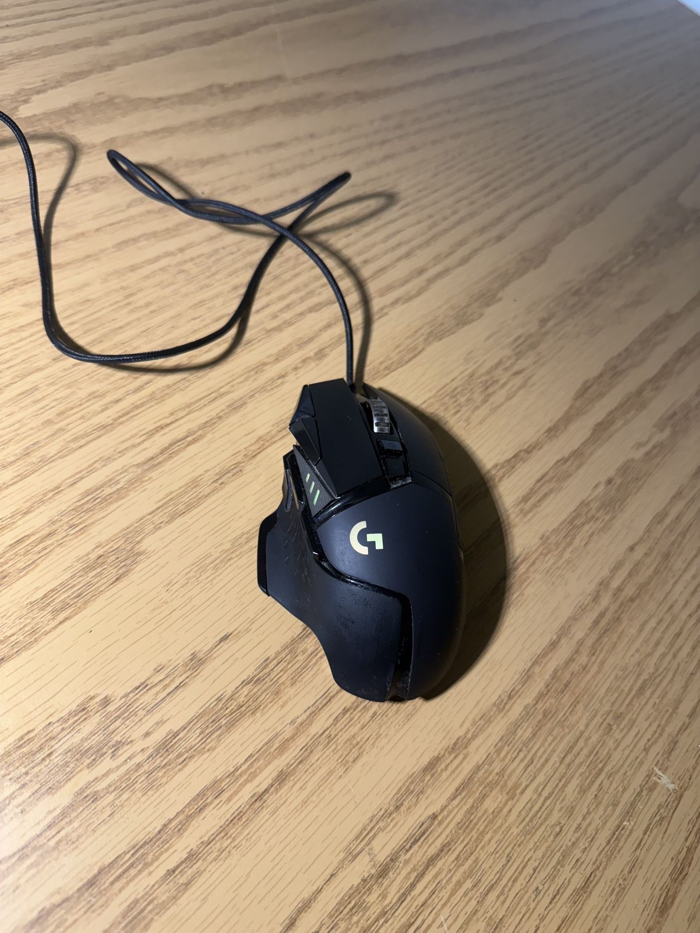 Logitech G502 HERO High Performance Wired Gaming Mouse, HERO 25K Sensor, 25,600 DPI, RGB, Adjustable Weights, 11 Programmable Buttons, On-Board Memory
