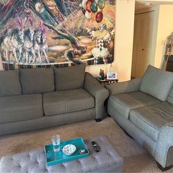 Sofa and Loveseat