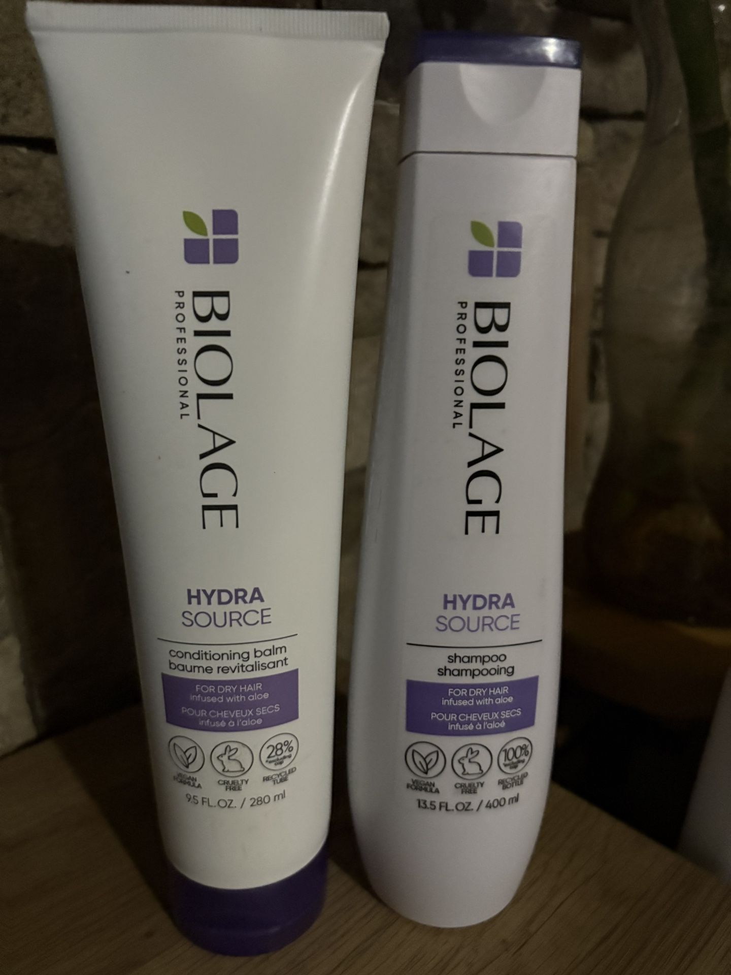 shampoo and conditioner