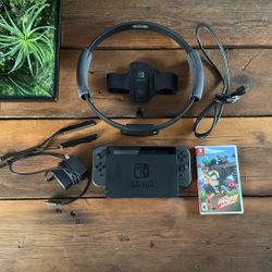 Nintendo Switch With RingFit Adventure
