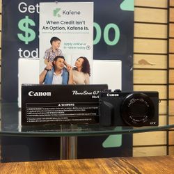 Canon Powershot G7X Mark III <. $10 Down With Kafene 