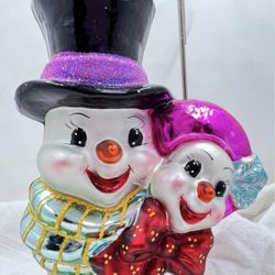 Christopher Radko Snowman Ornament