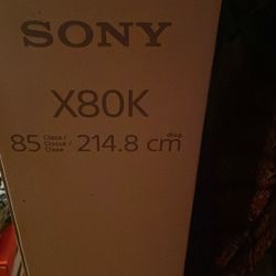85in TV